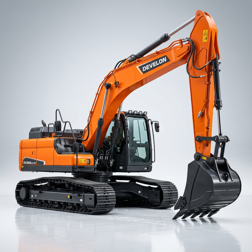 Develon Heavy Equipment on Site